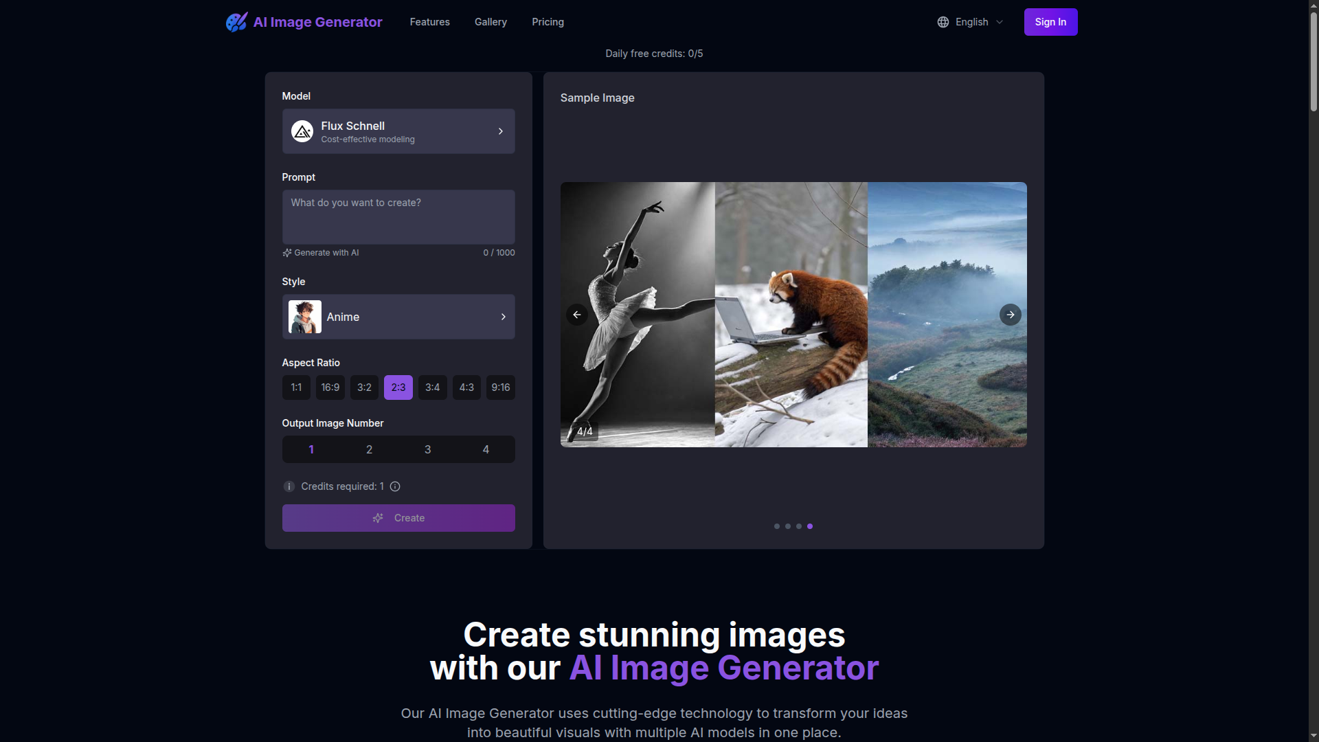 Free AI Image Generator