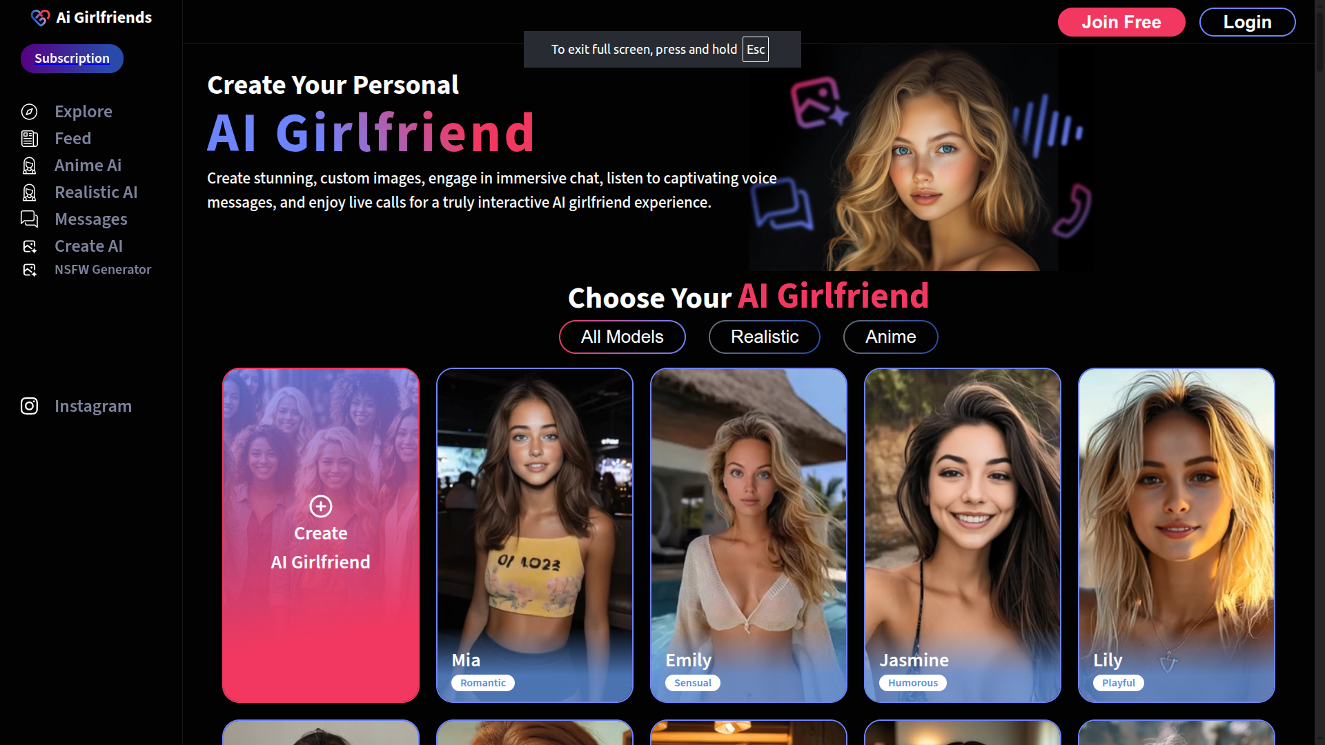 AIGirlfriends.ai