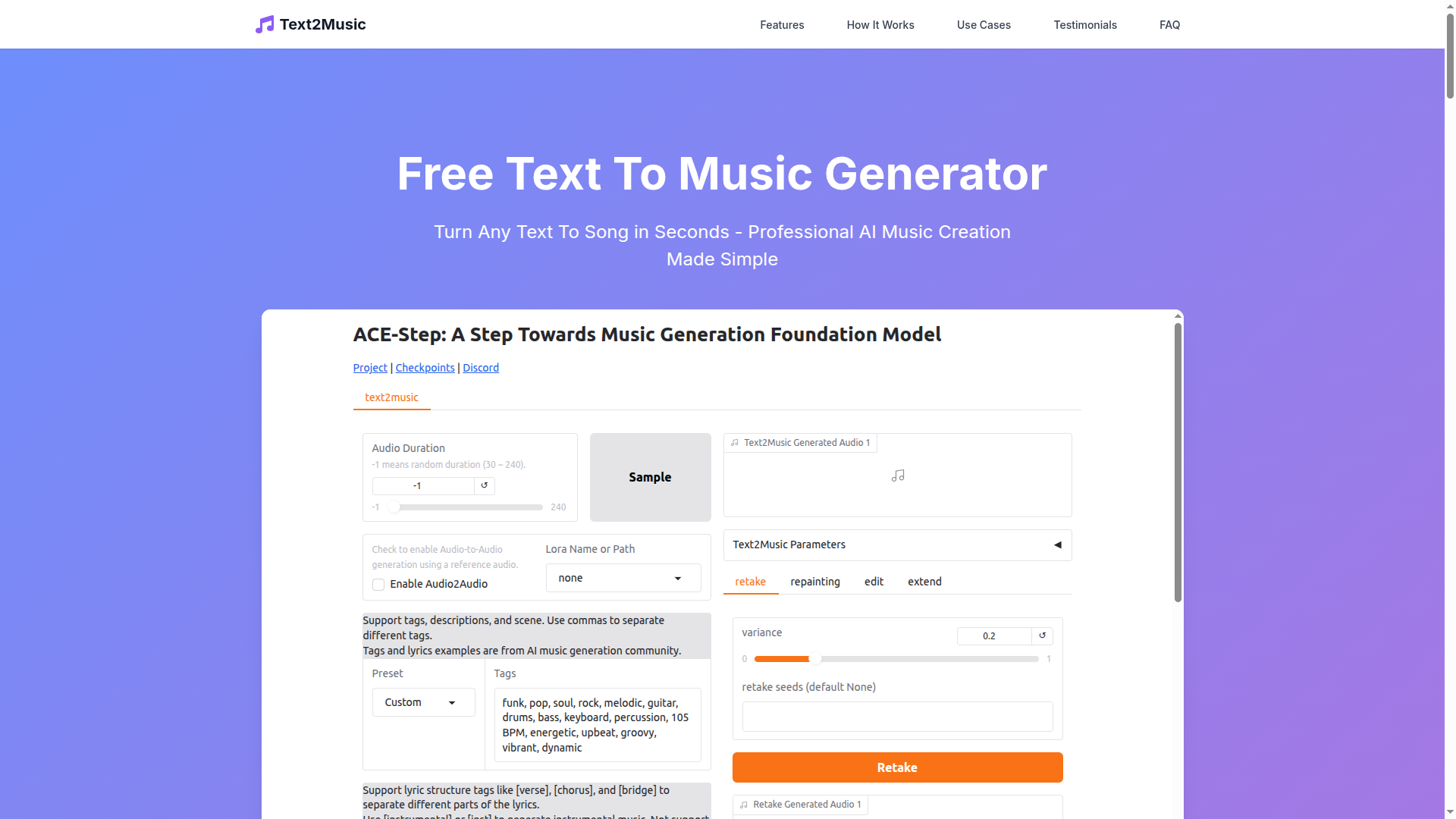Text2Music