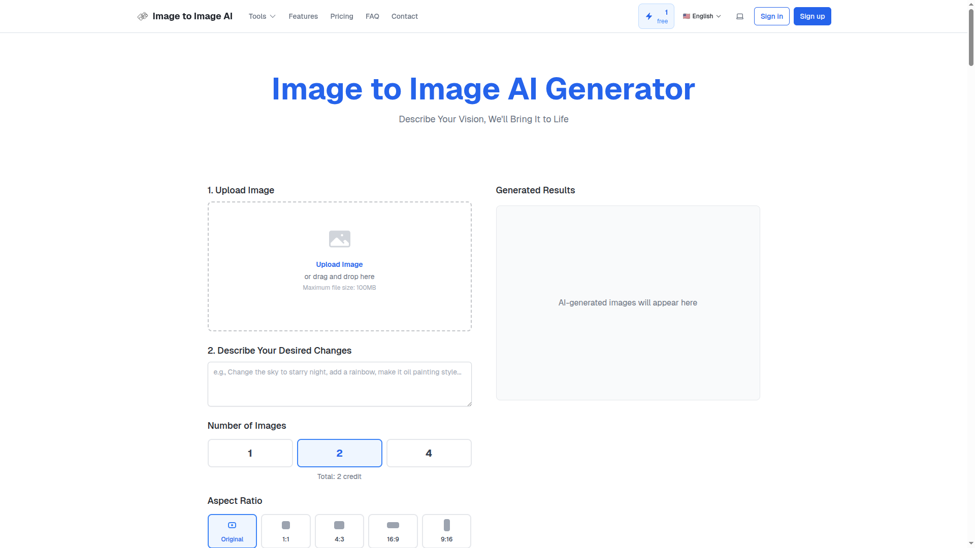 Image to Image AI