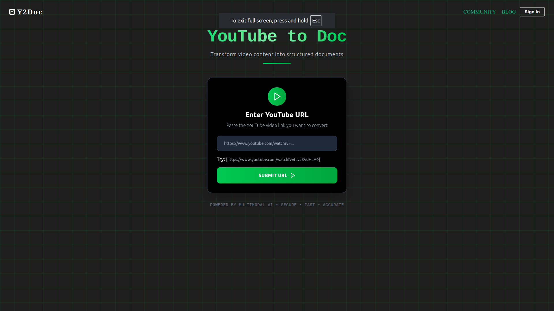 Y2Doc