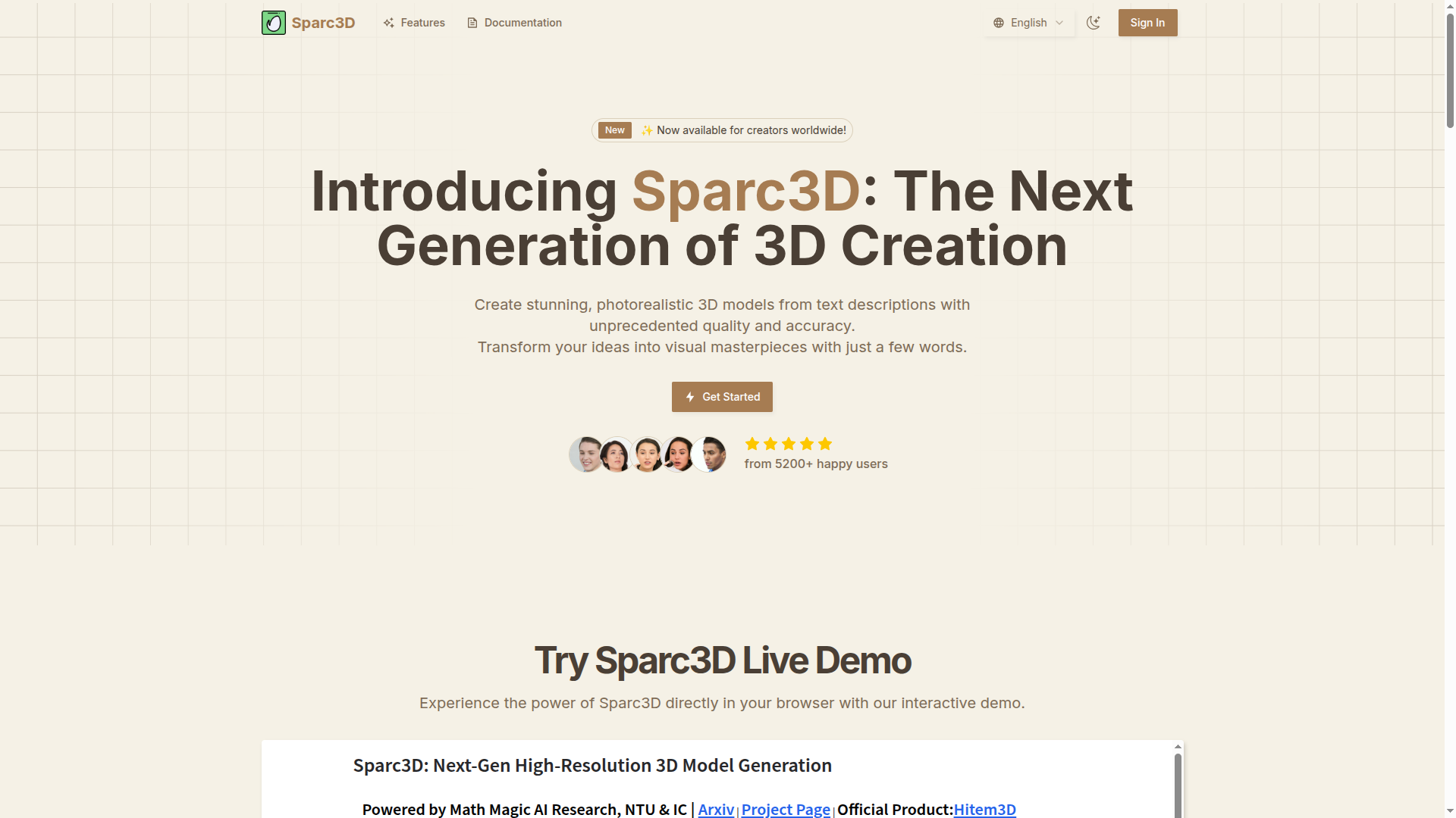 Sparc3D_AI