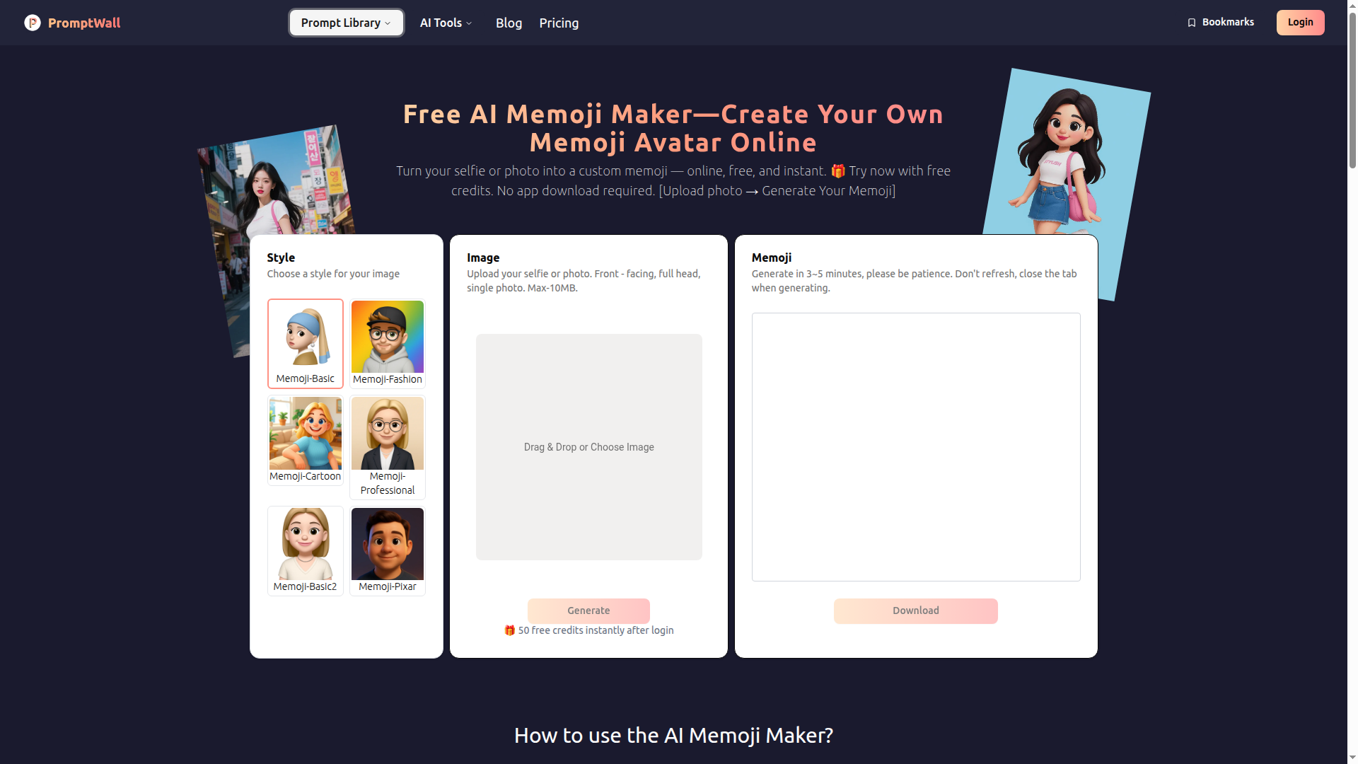 Free AI Memoji Maker Online