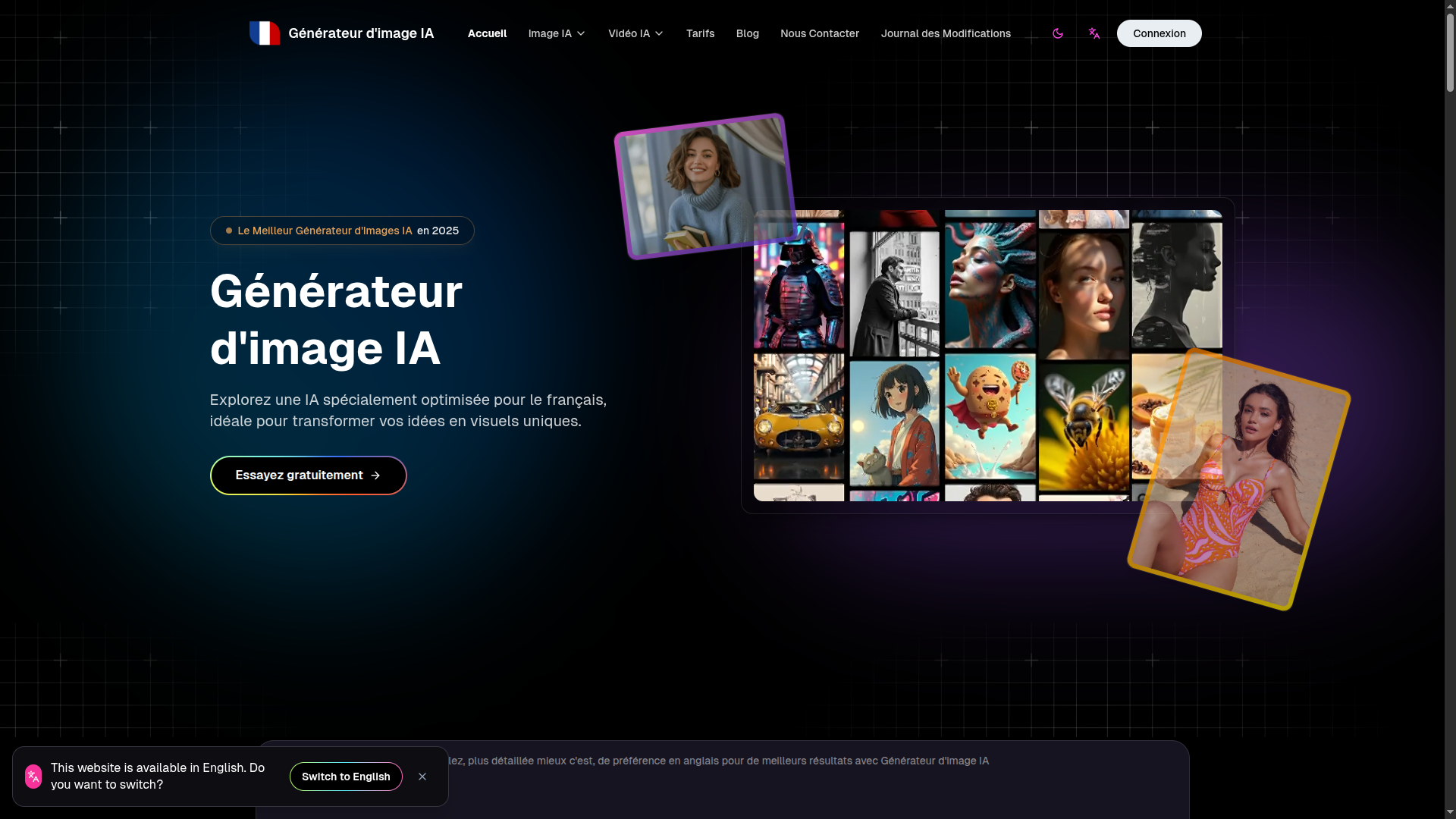 Générateur d'image IA