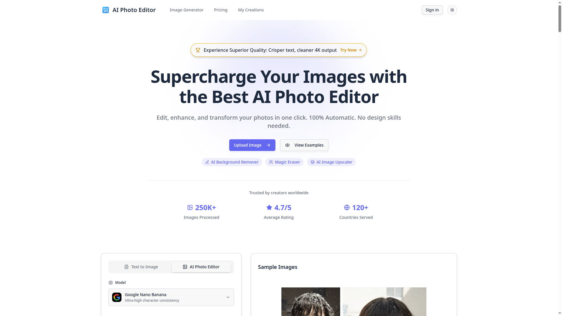 AI Photo Editor - Free Online AI Image Editor & Enhancer