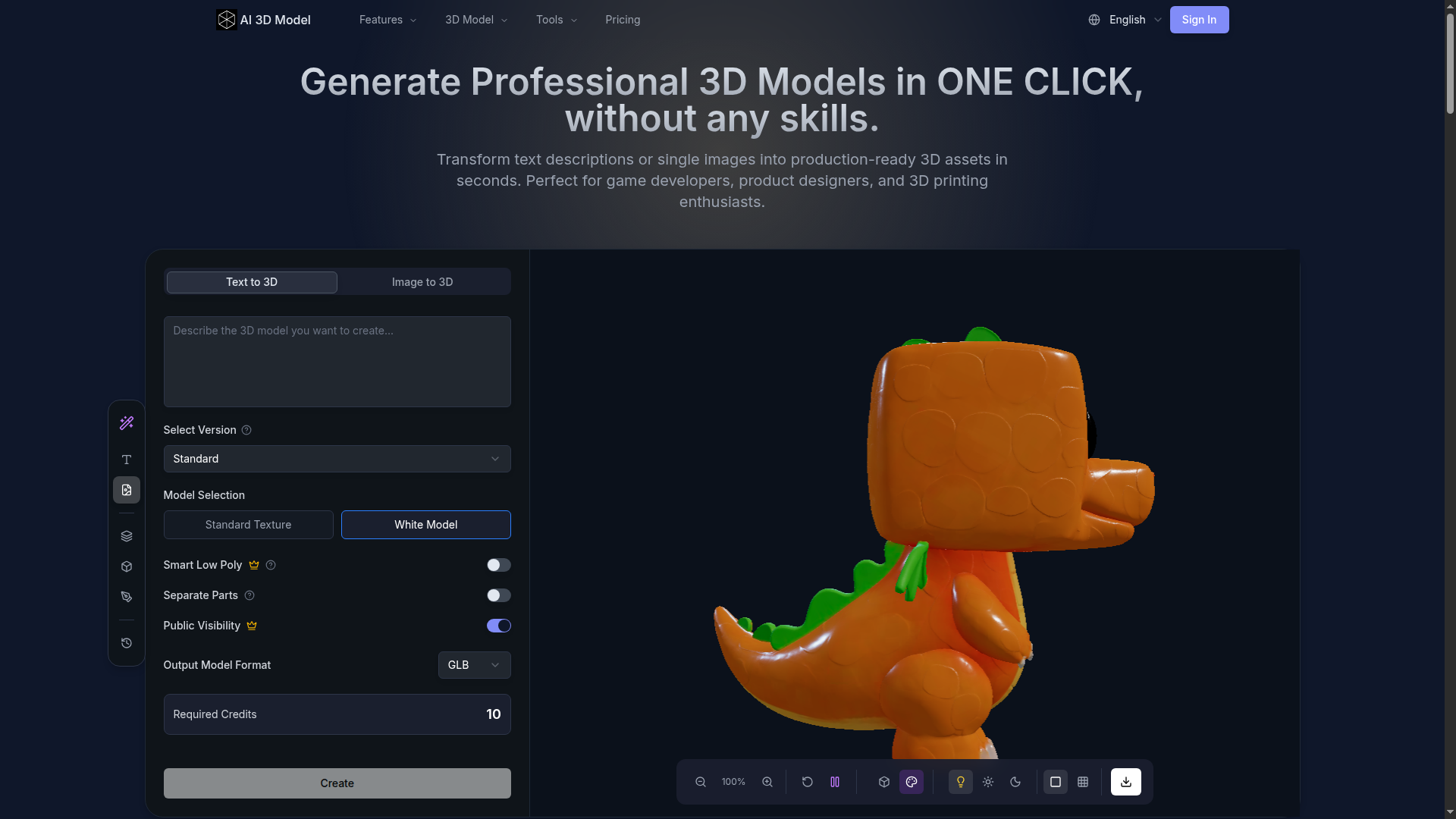AI 3D Model