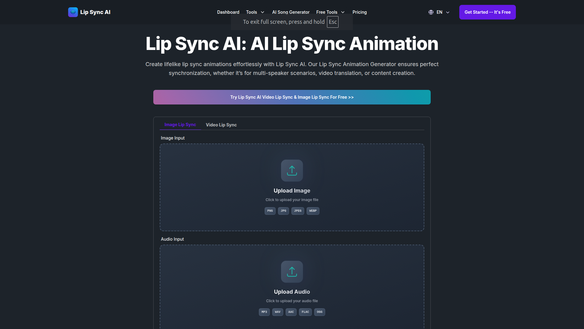 Lip Sync AI