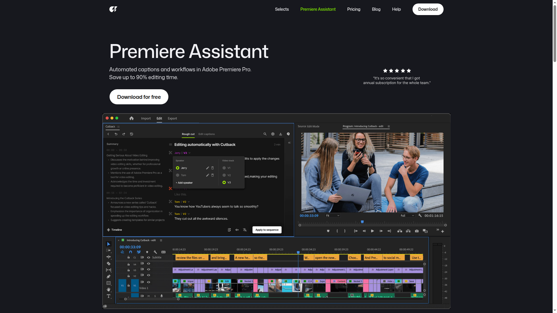 Premiere Assistant 