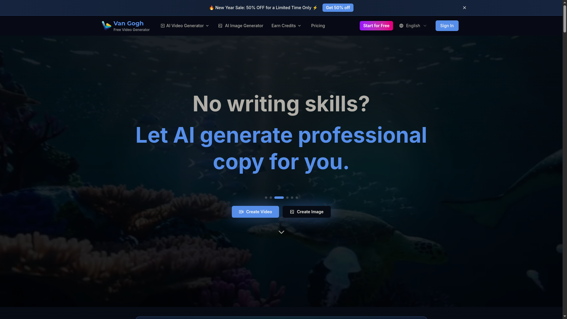 Van Gogh Free Video Generator