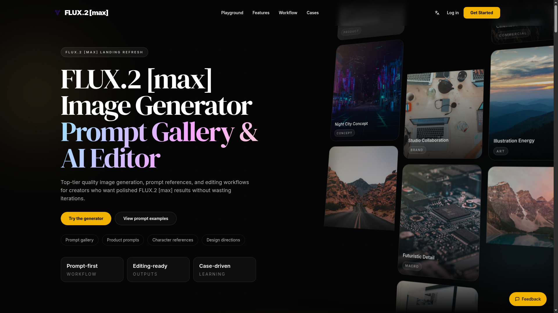 FLUX.2 [max] Image Generator