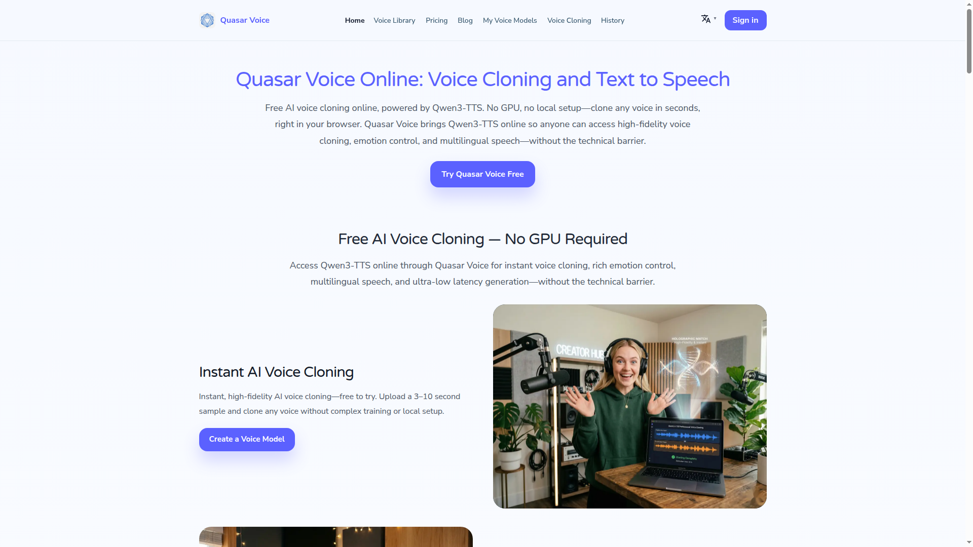 Quasar Voice