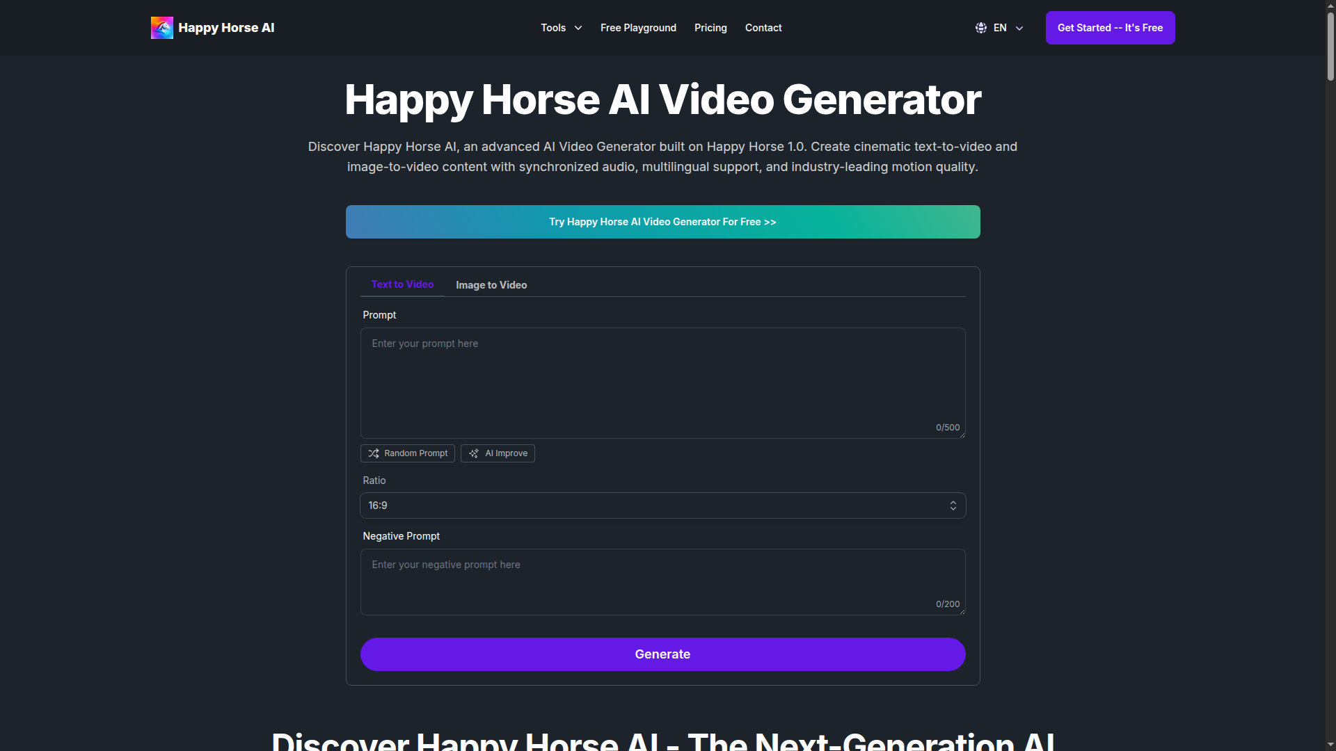 Happy Horse AI