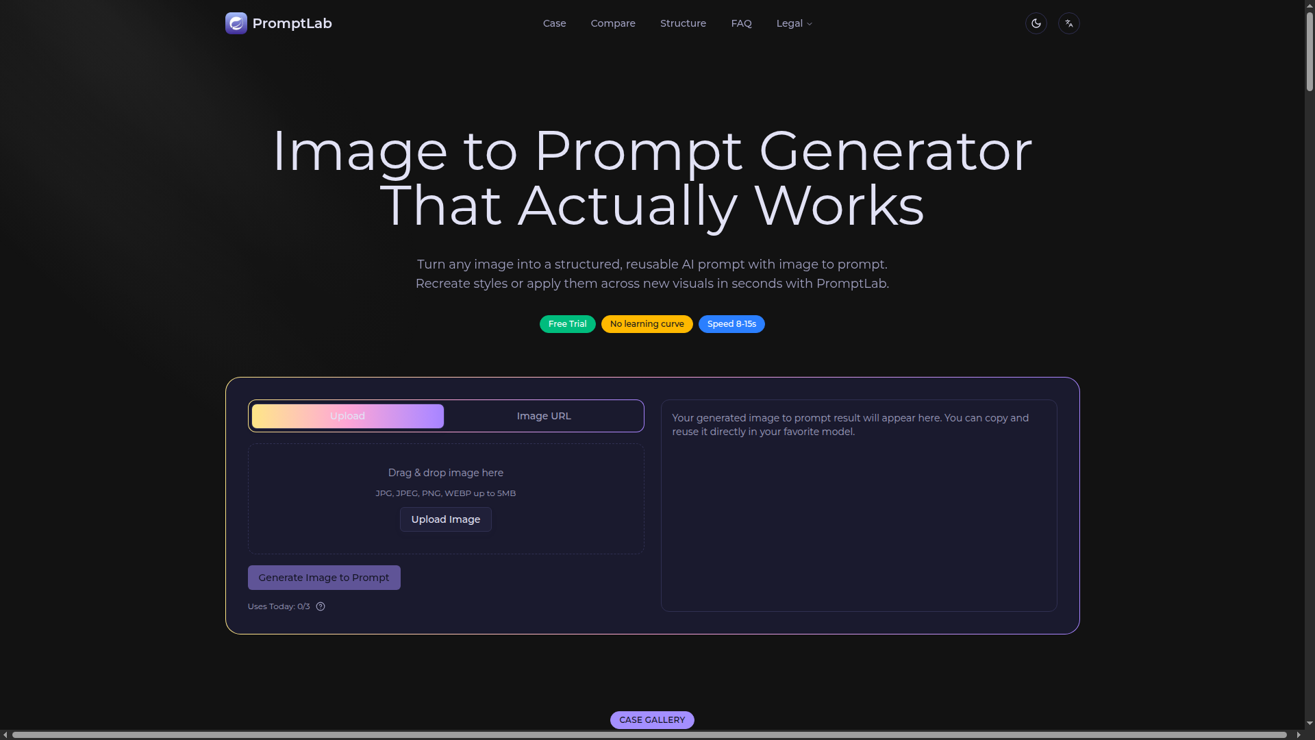 PromptLab Image to Prompt