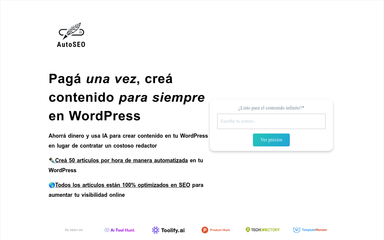 AutoSEO For WordPress