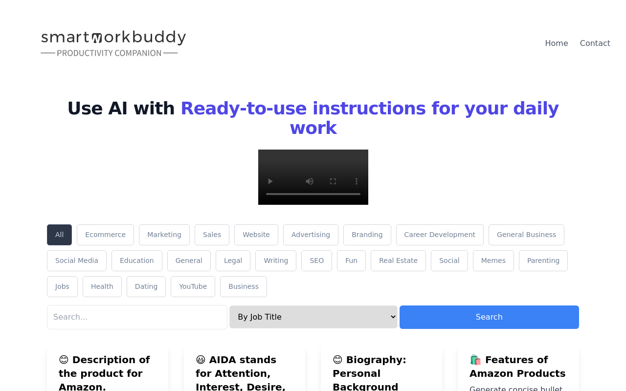 SmartWorkBuddy
