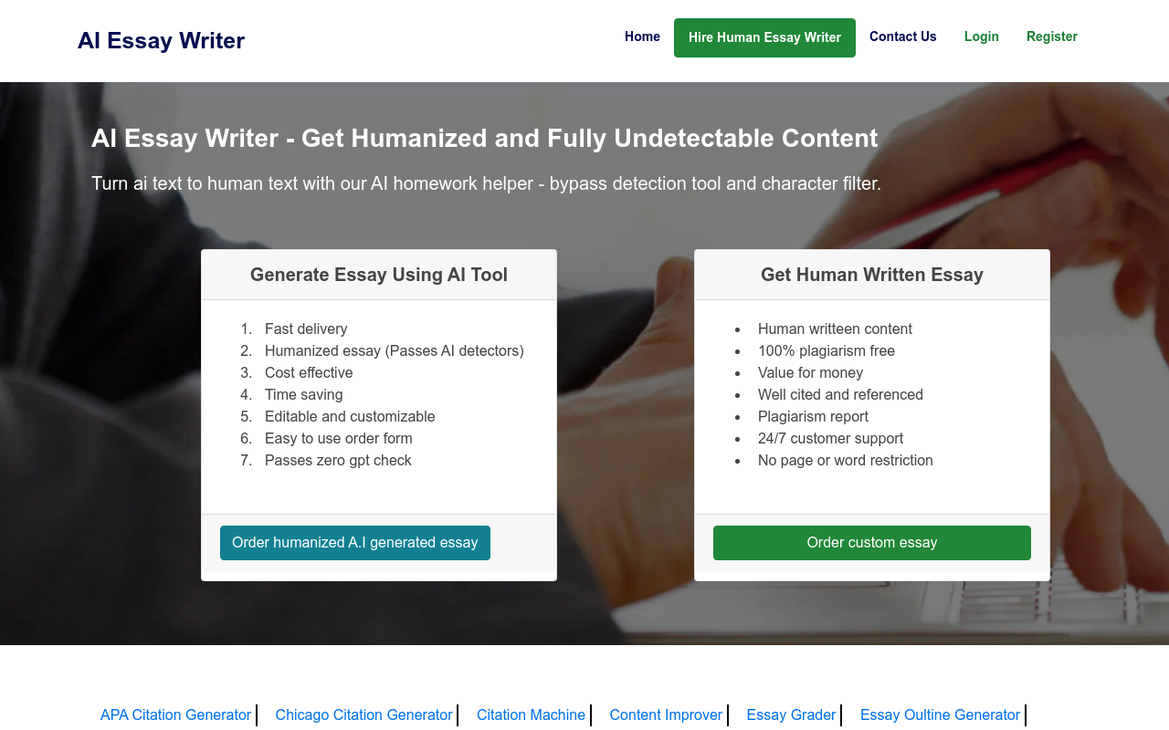 AI Essay Writer