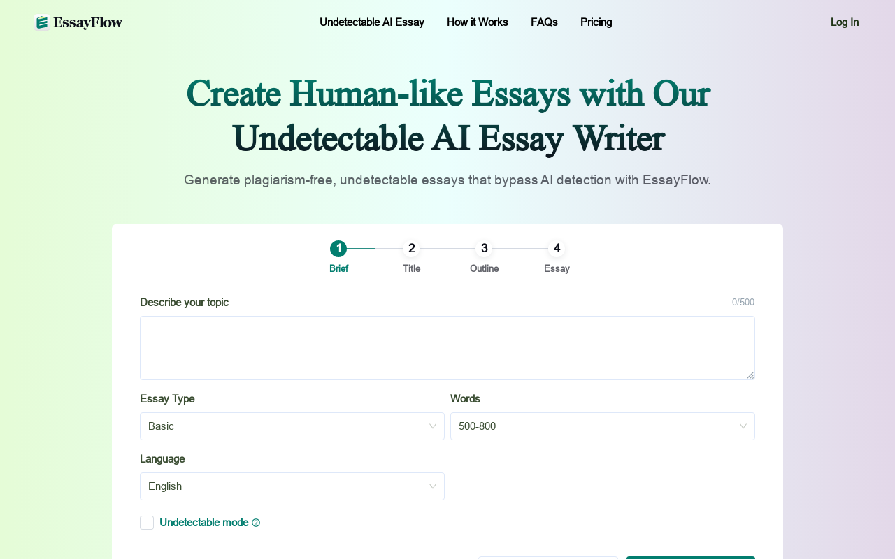 EssayFlow ai