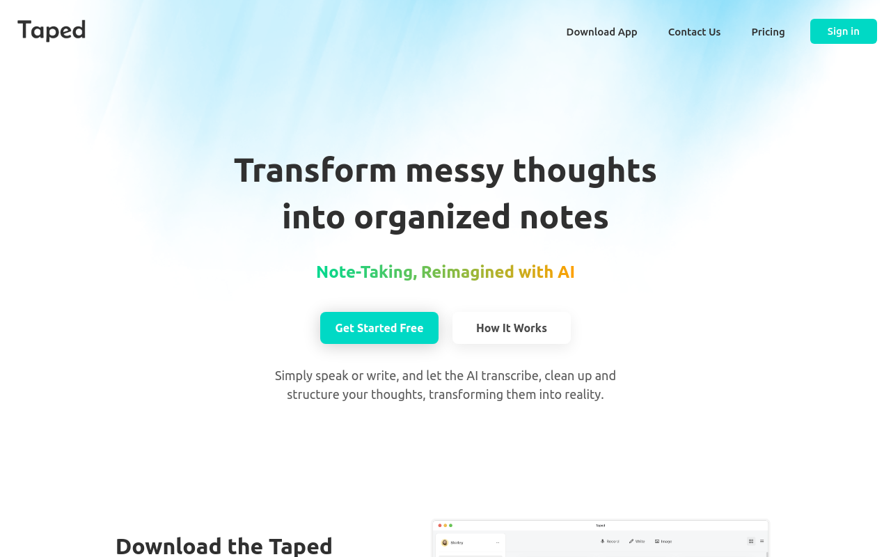 Taped.ai