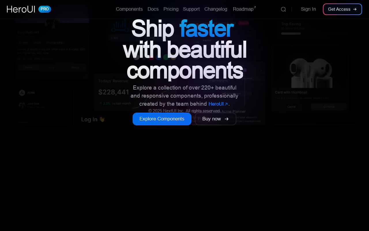 NextUI Pro