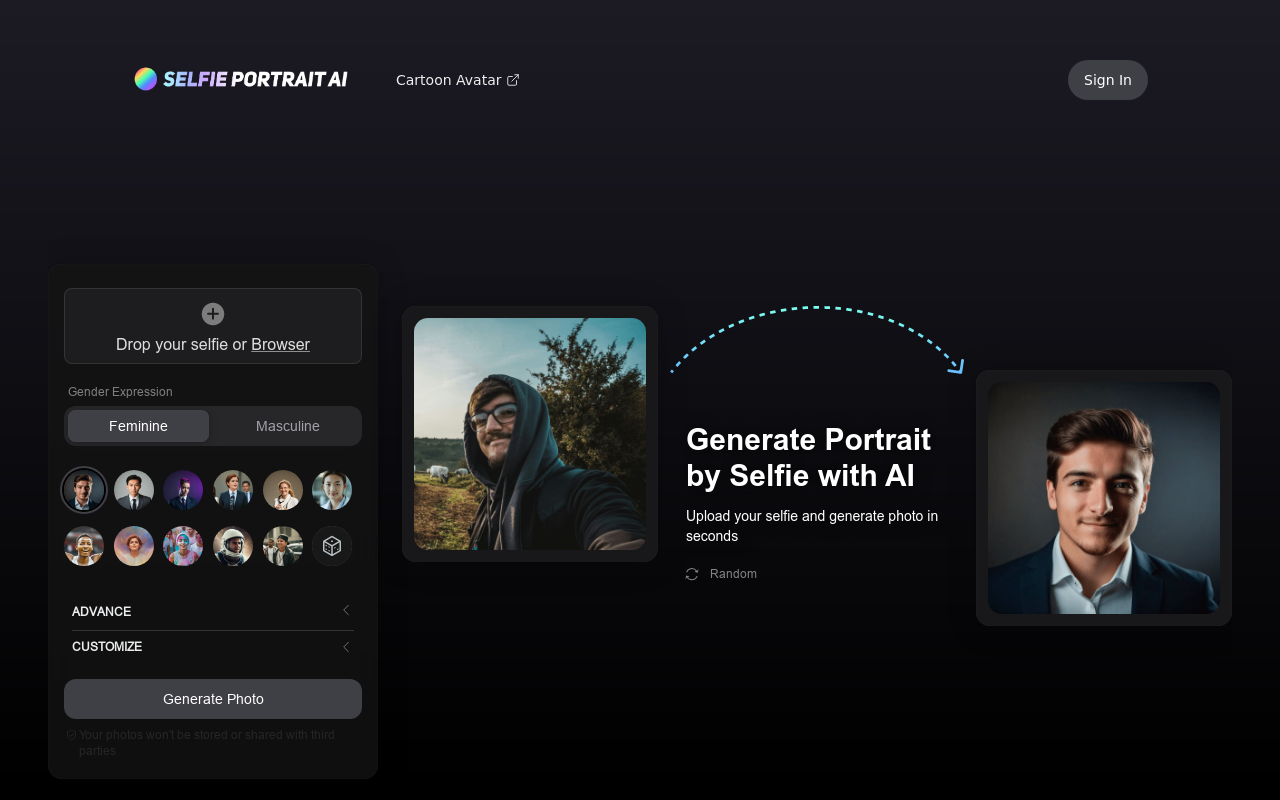 Business Portrait AI
