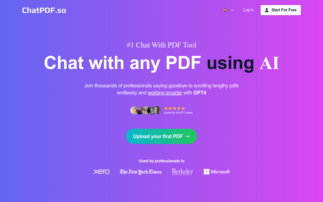 ChatPdf.so: Chat with pdf