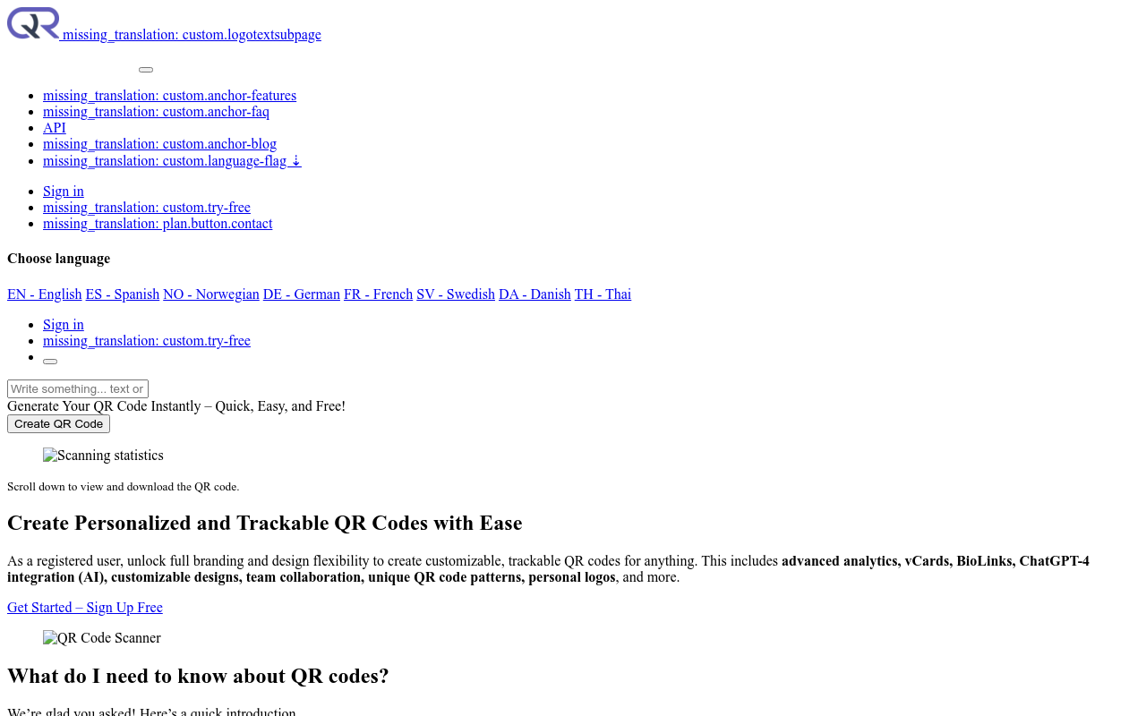 QR Code Generator - Premium