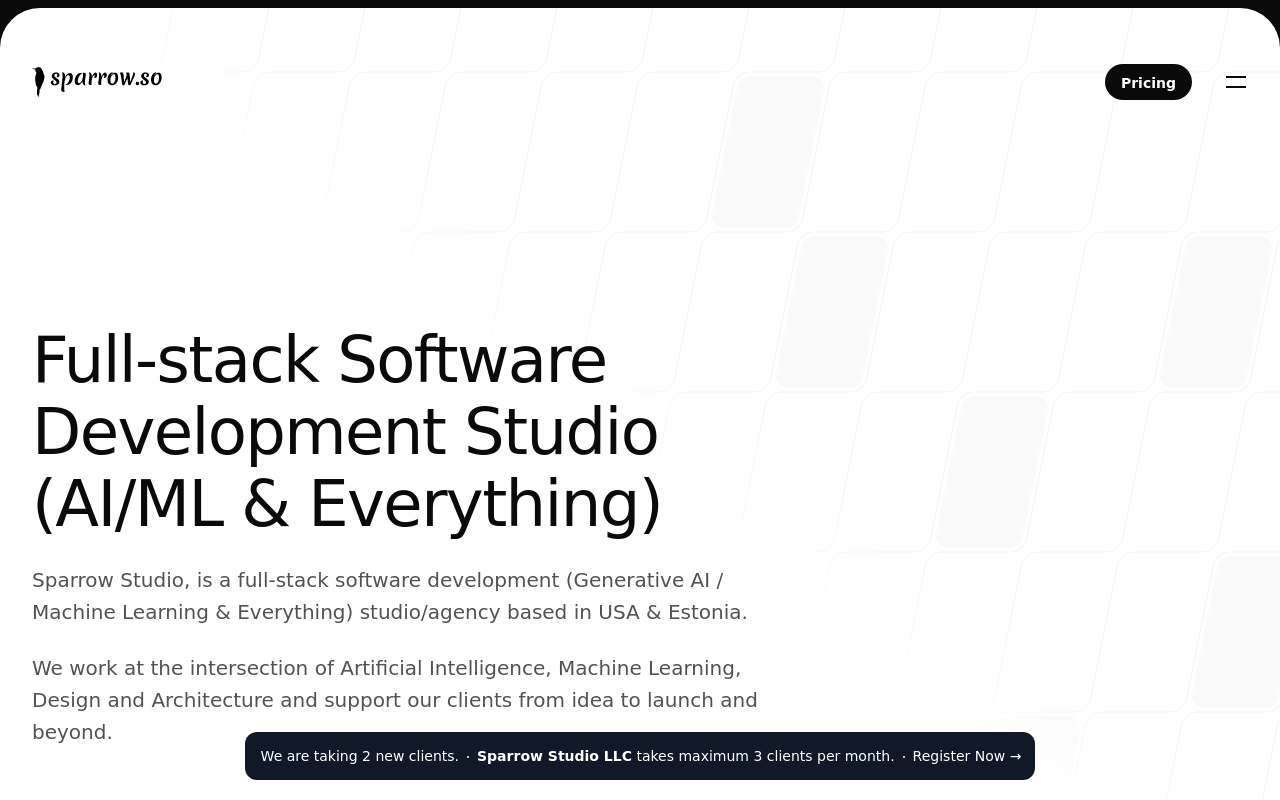 Sparrow Studio