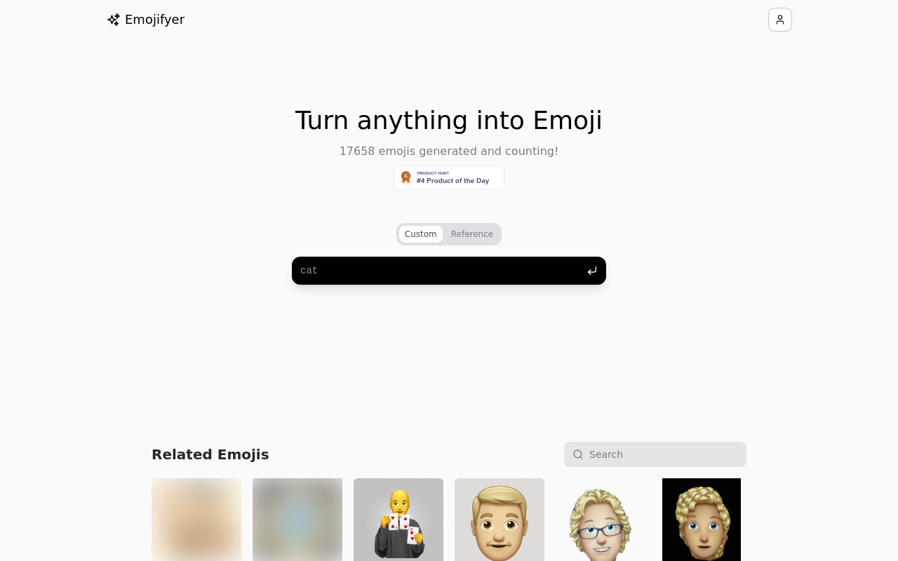 Emojifyer | AI Emoji Generator