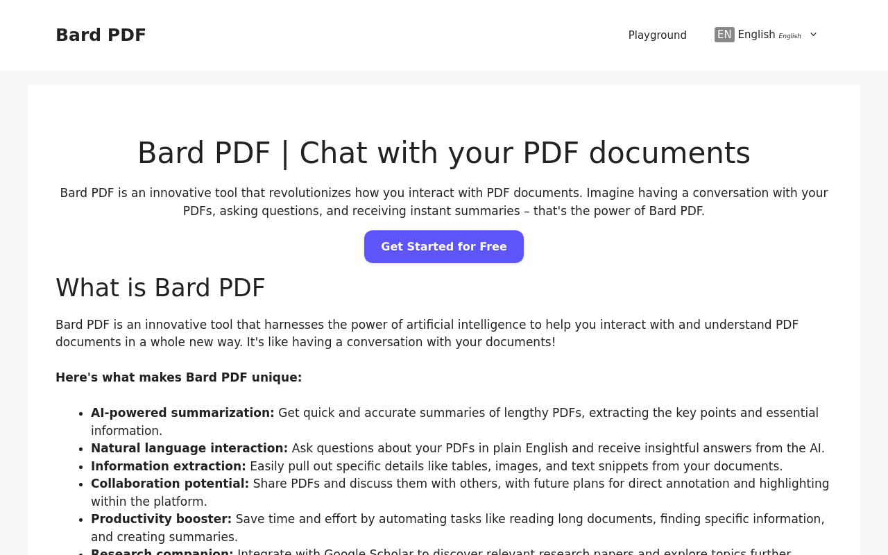 Bard PDF