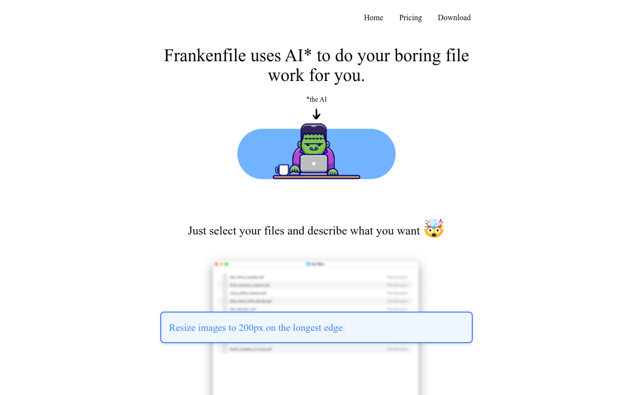 Frankenfile