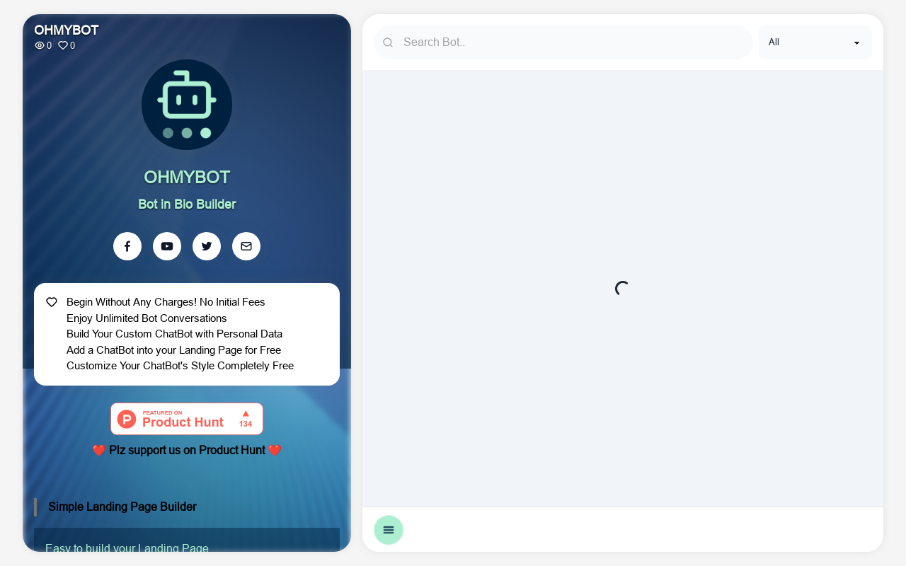 Free GPT-Landing Page Builder