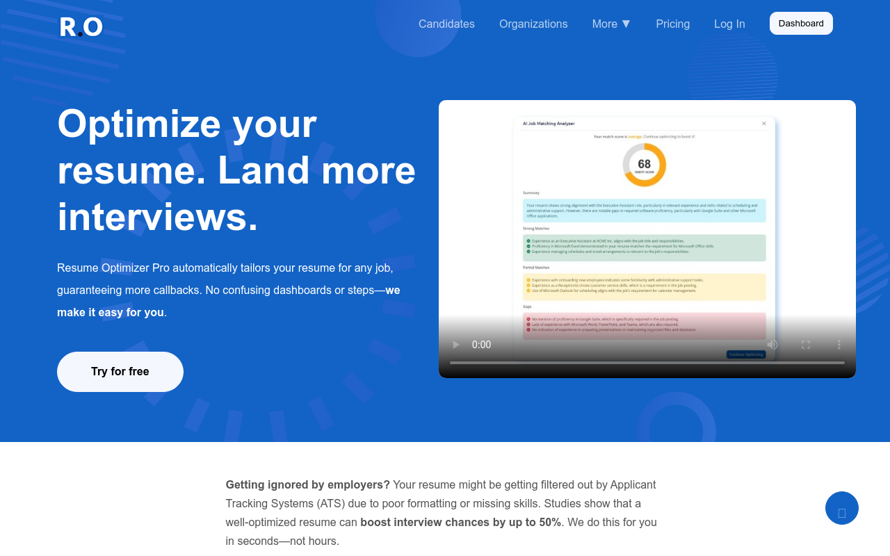 ResumeOptimizerPro