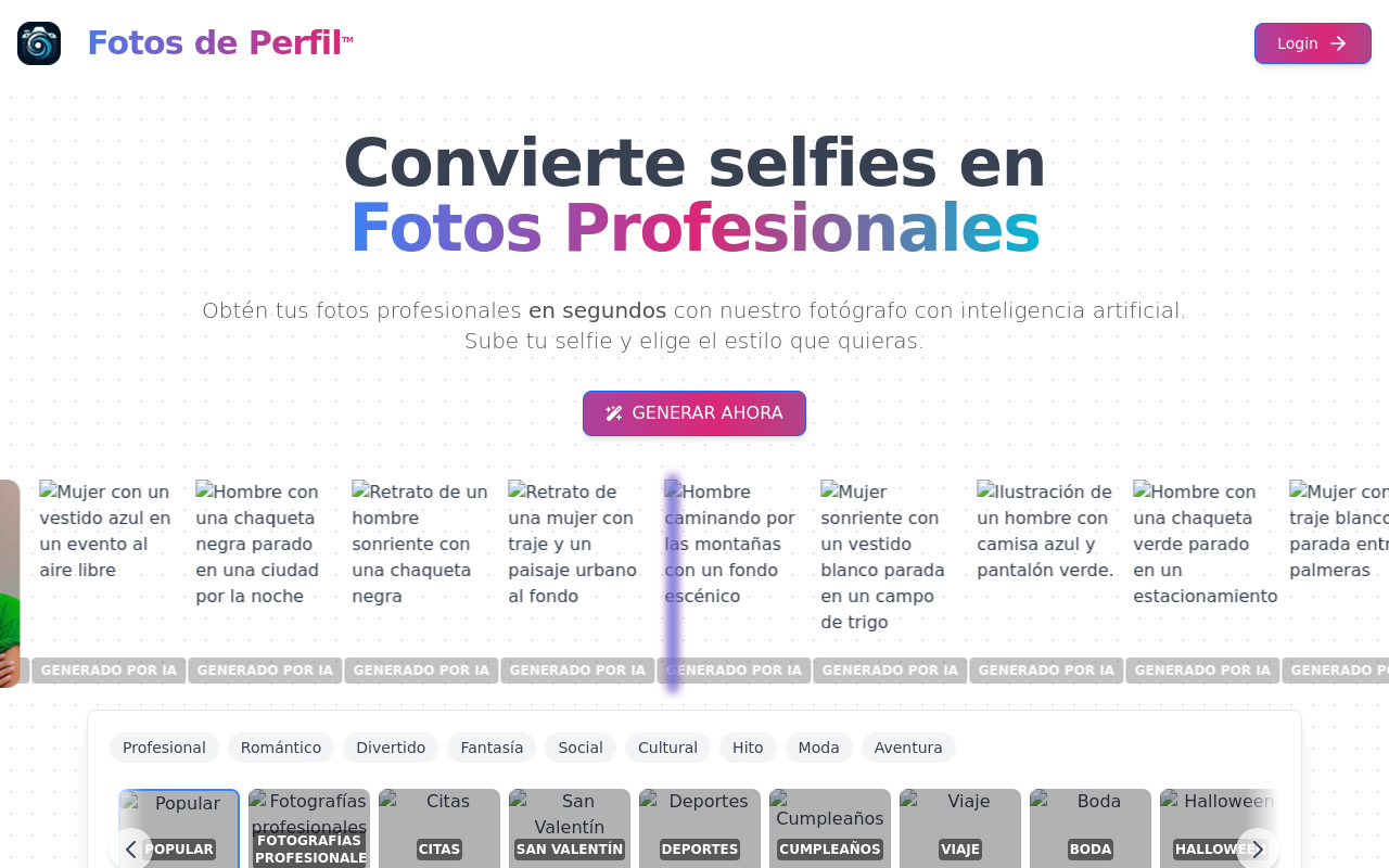 Fotos de Perfil