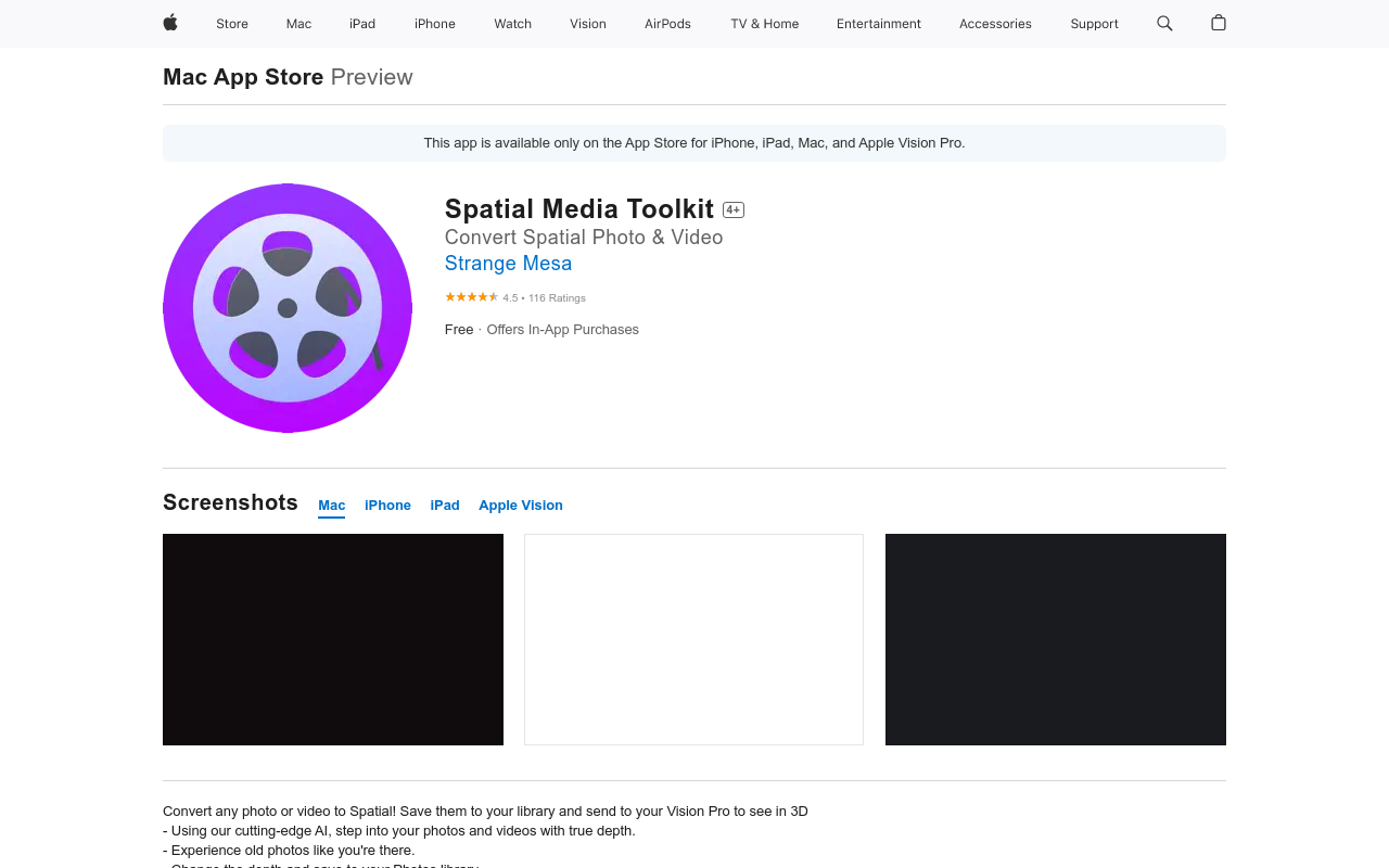 Spatial Media Toolkit
