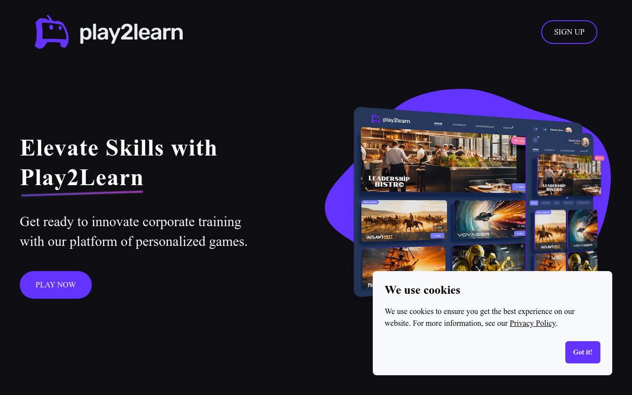 Play2Learn