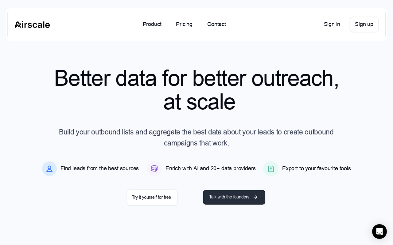Airscale