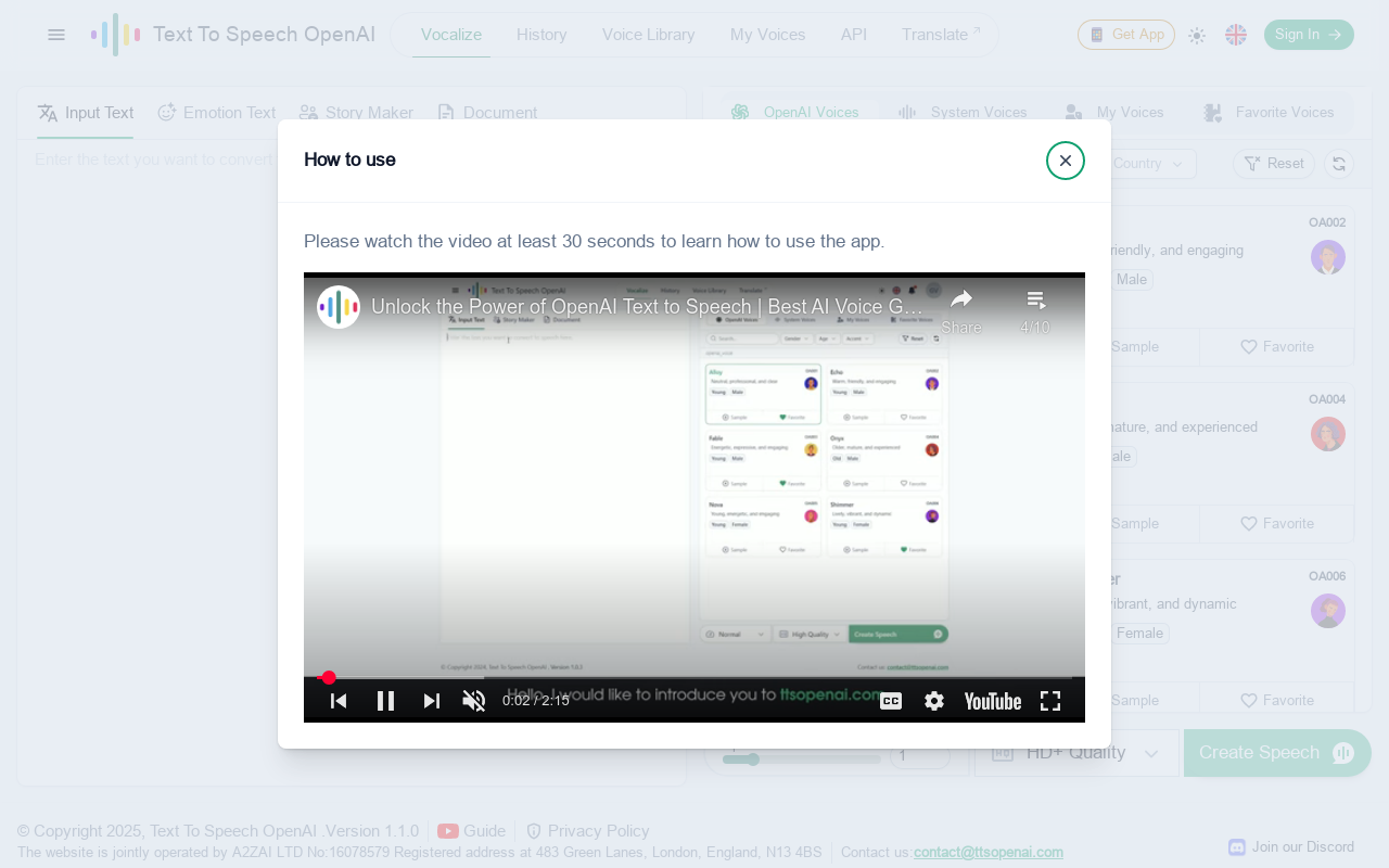ttsopenai.com