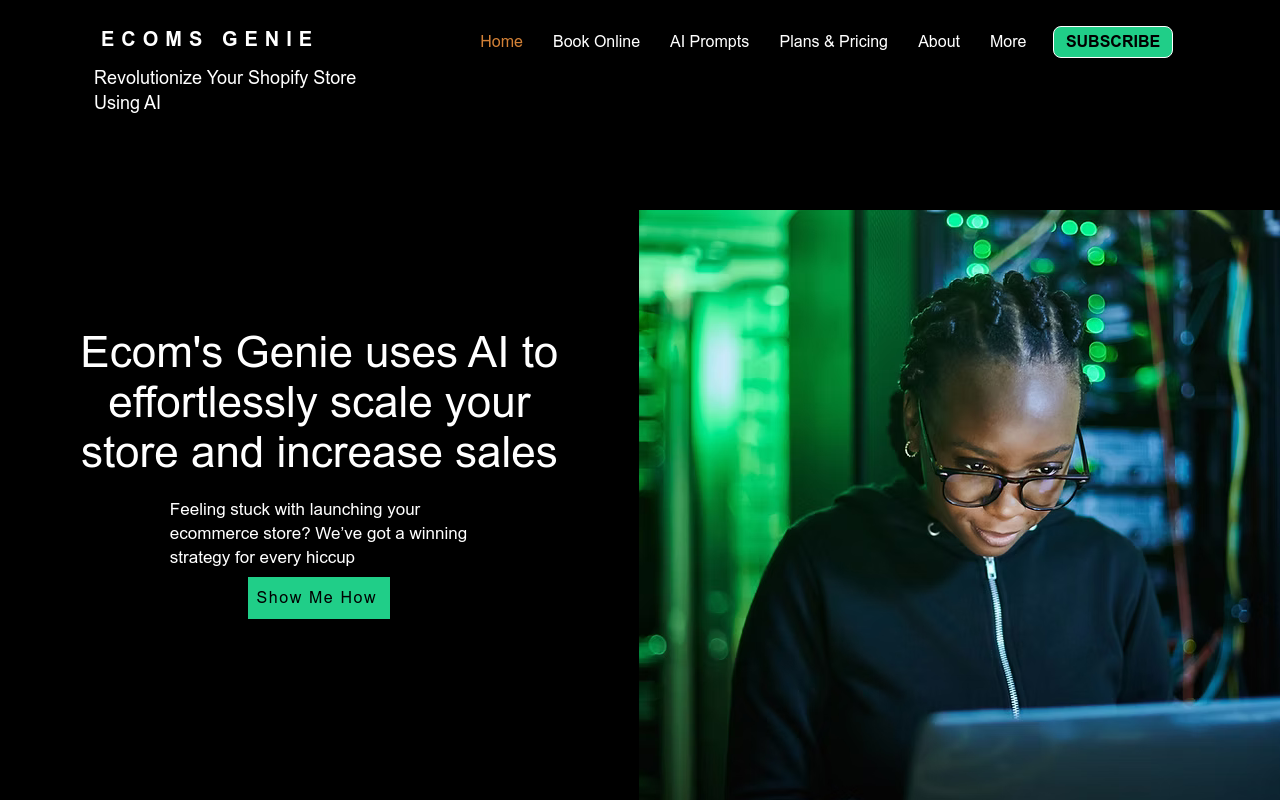 Ecoms Genie AI