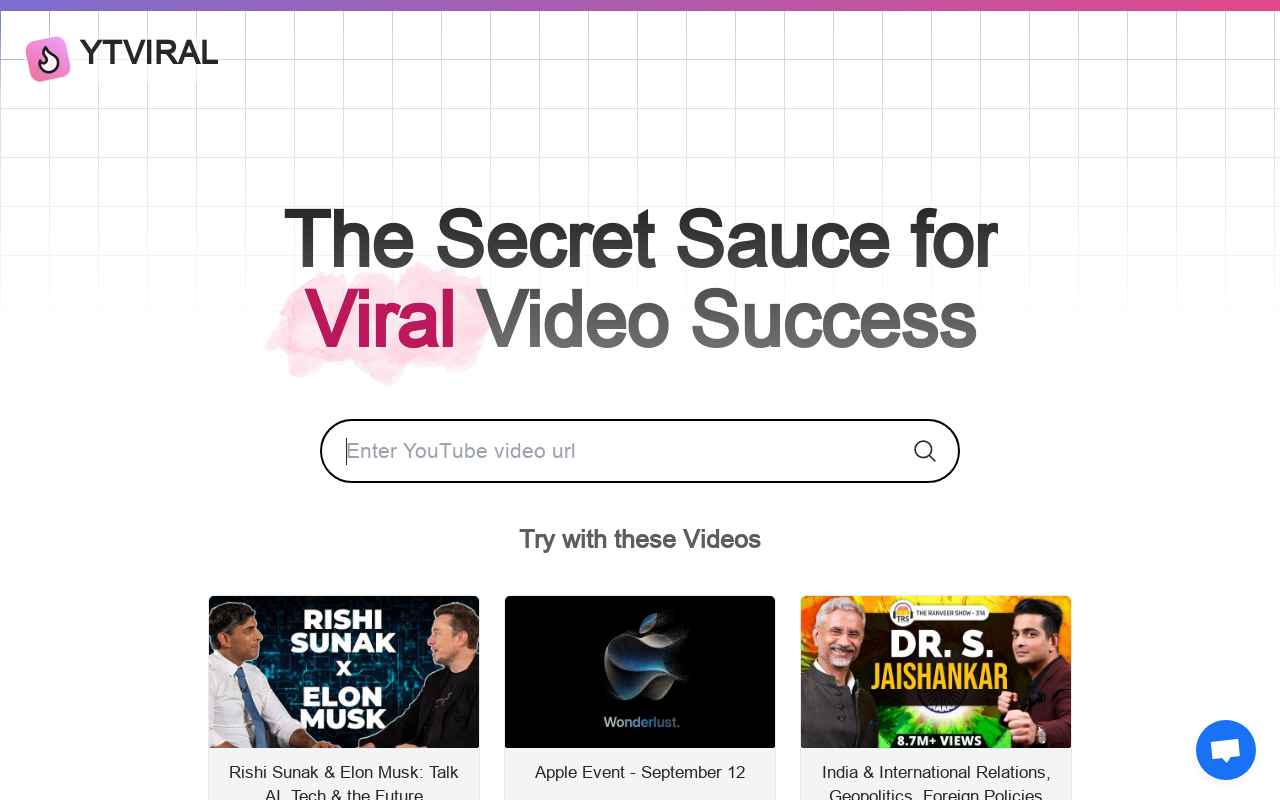 YTViral: Viral Spark in Every Video