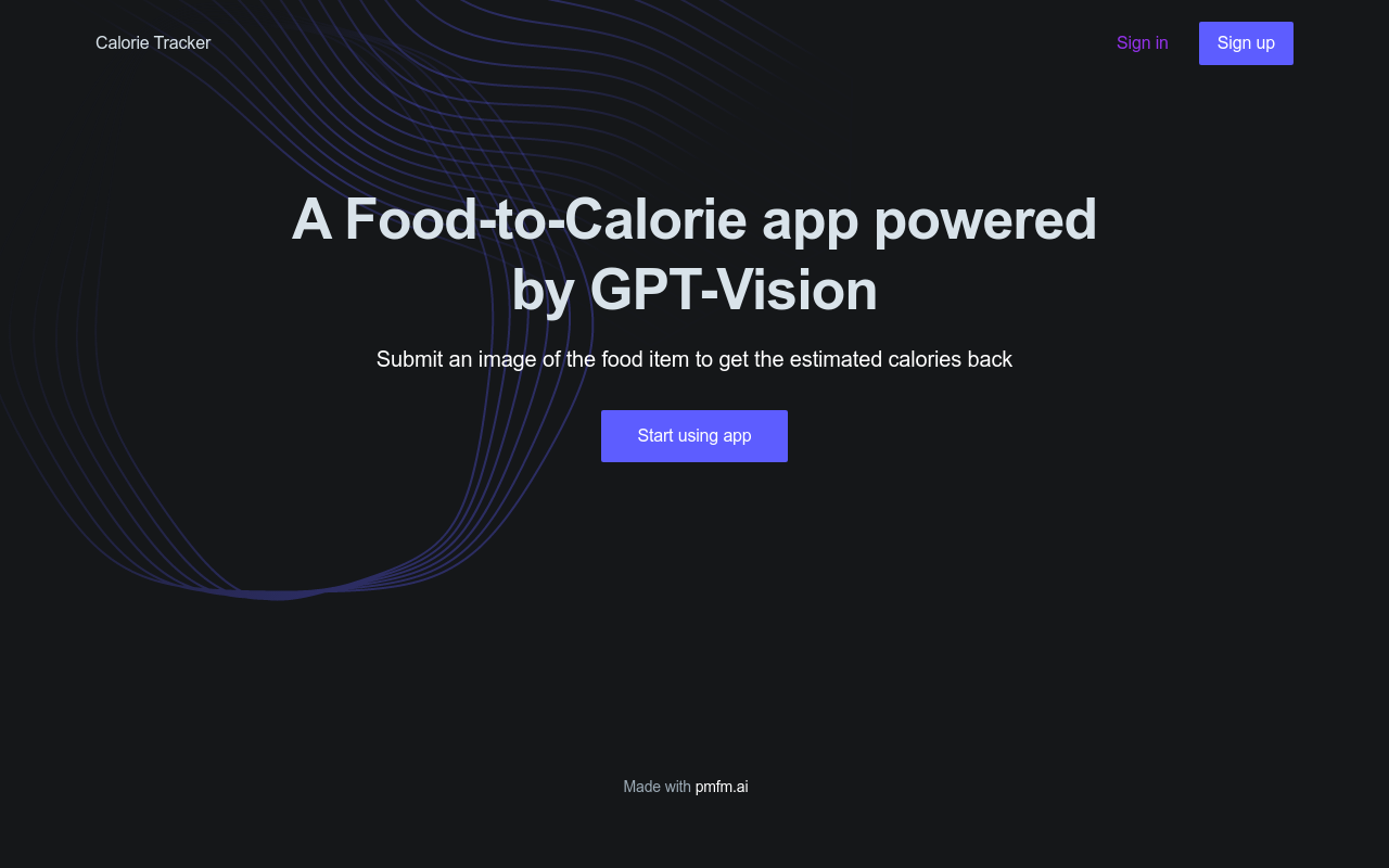 Calorie Tracker