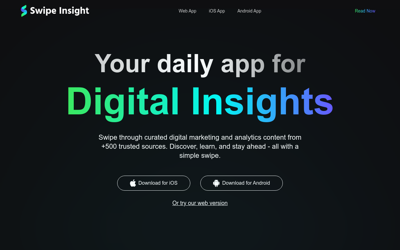 Swipe Insight