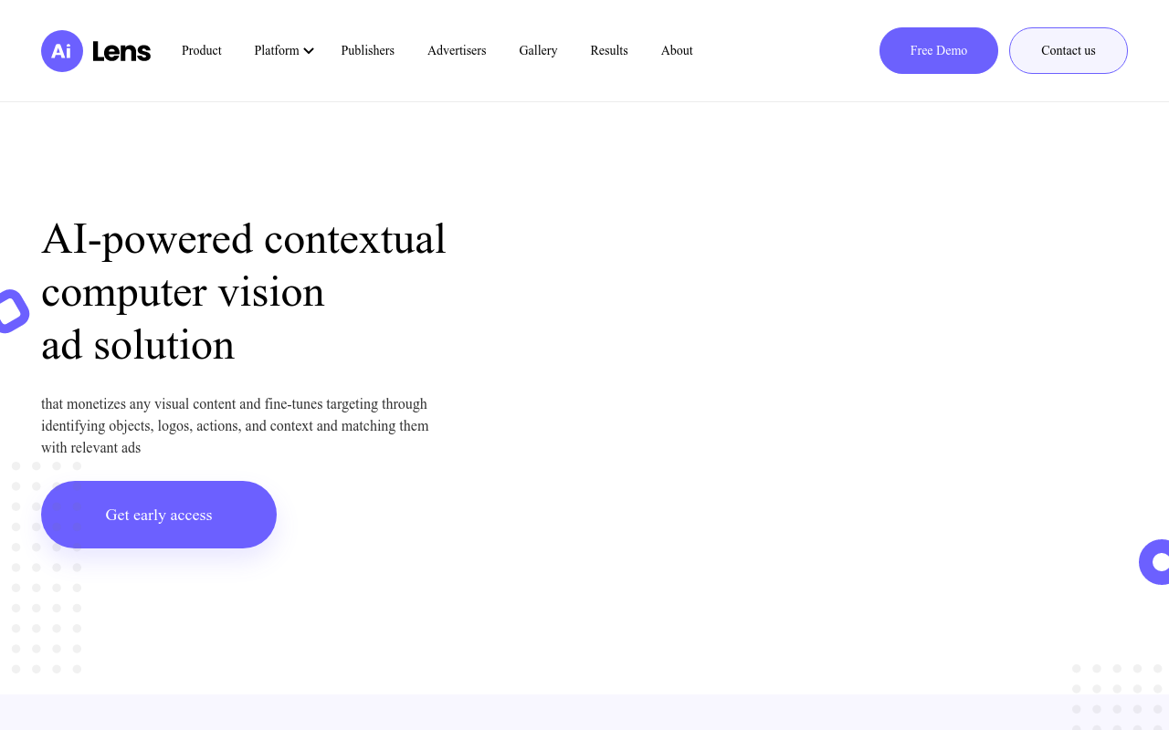 LensAI Shoppable and Contextual