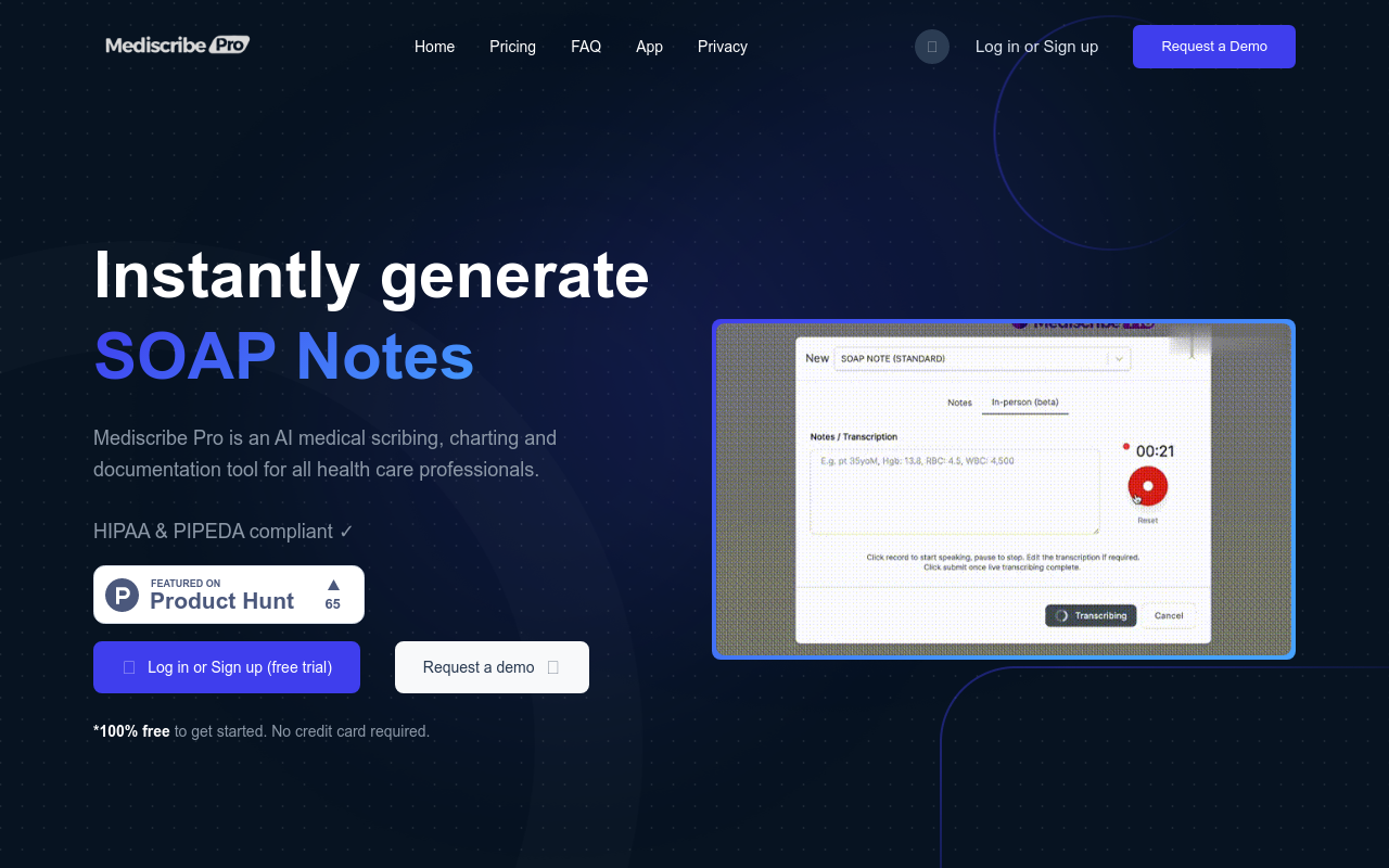 Mediscribe Pro