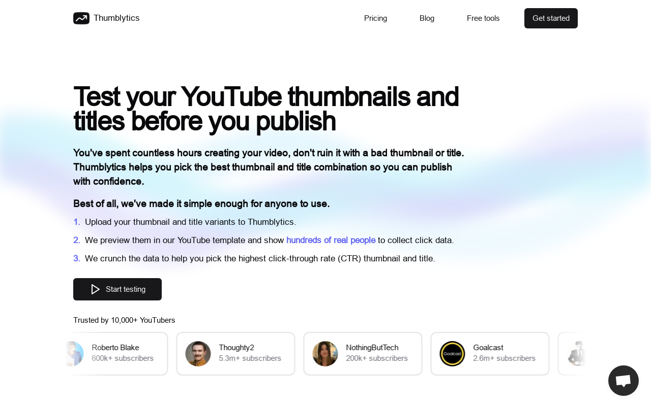 Thumblytics