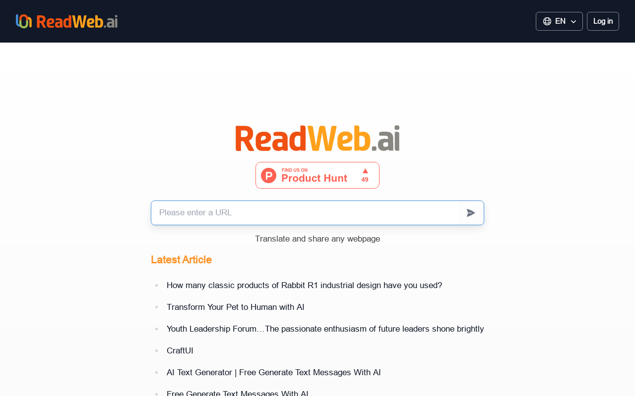 ReadWeb.ai