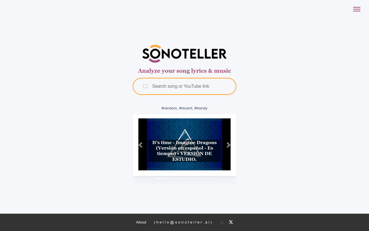 SONOTELLER