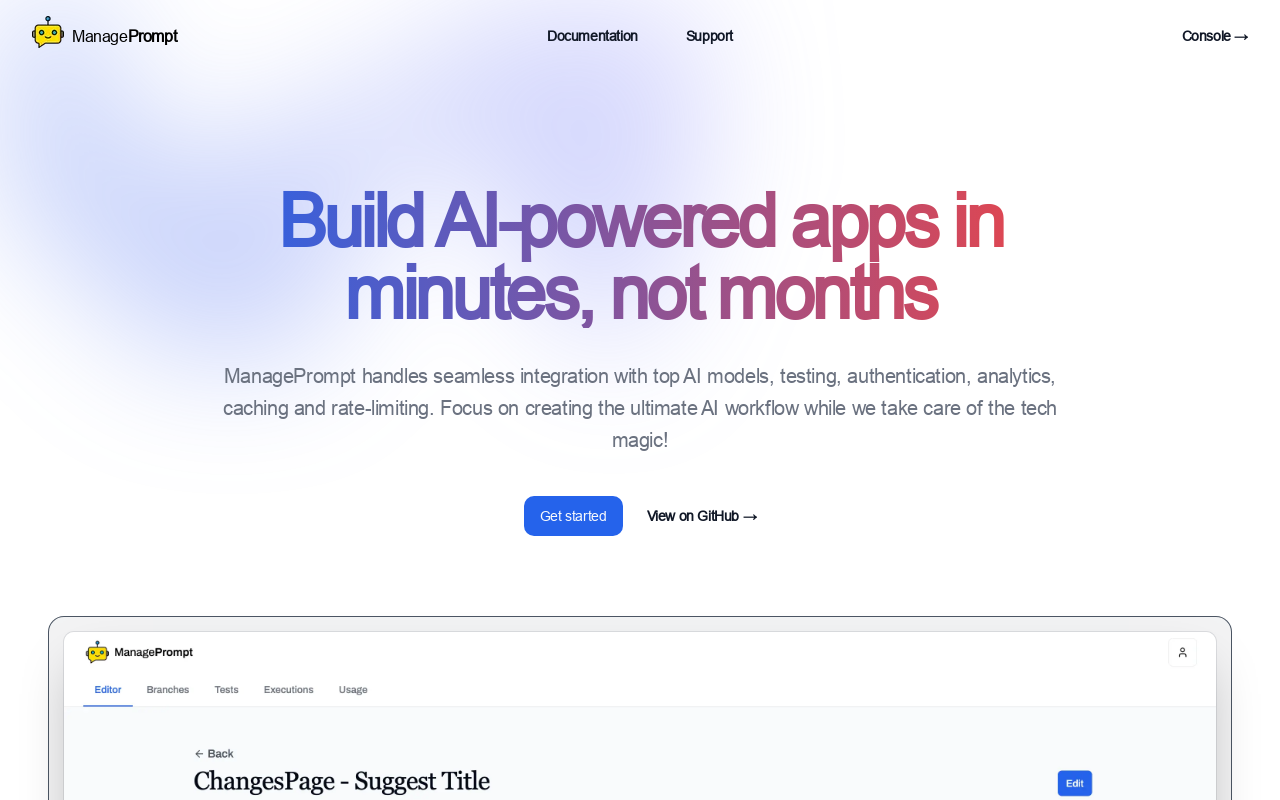 ManagePrompt