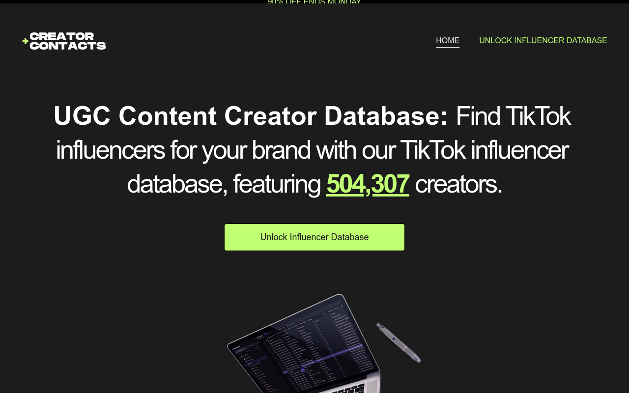 Influencer Database by Creator Contacts