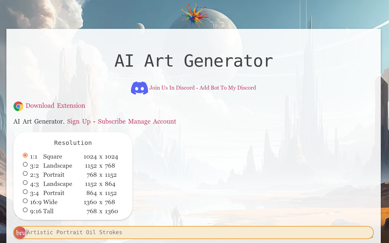 AI Art Generator