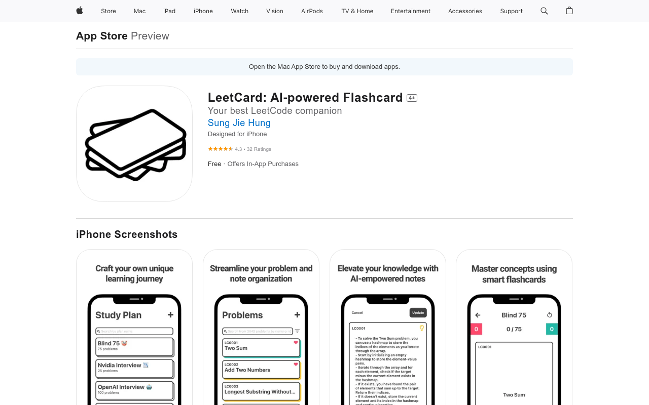 LeetCard: AI-powered FlashCards
